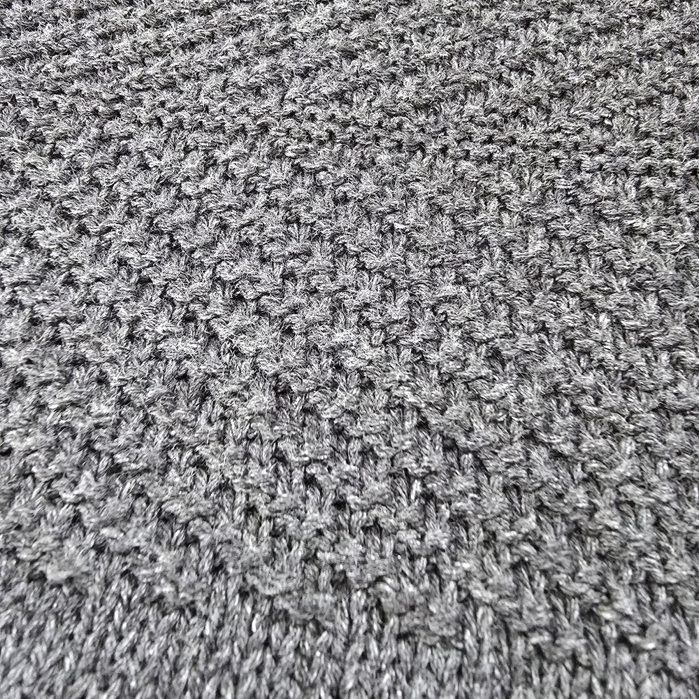 NWT Men's Gray Half-Zip Sweater Sz. L - Picture 4 of 9